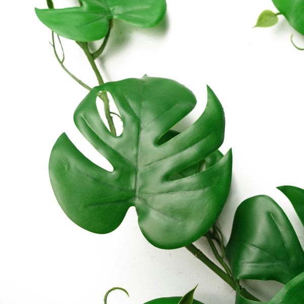 Leaf 6 x 180cm Artificial Hanging Trailing Monstera Plant