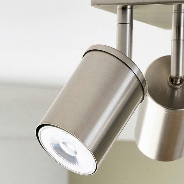 Pagazzi Lighting Talbot 4-Light Brushed Nickel Spot Plate