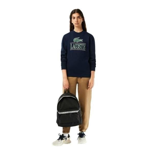 Lacoste Mens Oversized Sweatshirt - Navy Blue - 