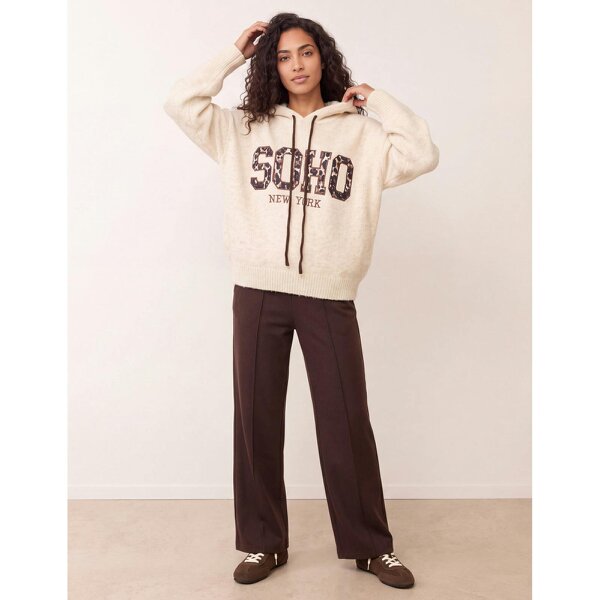 Blue Vanilla Soho Knitted Hoodie