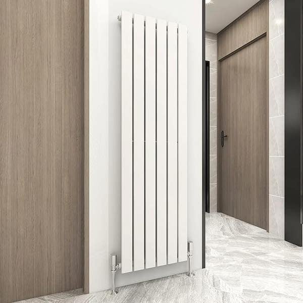 Single Flat Panel Vertical Column Radiator 1600x408