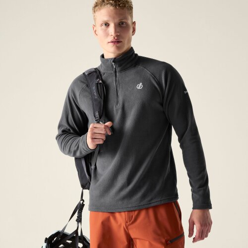 Dare 2B Mens Freethink II Fleece Top - Ebony Grey