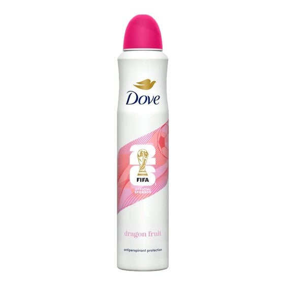 Dove Antiperspirant Deodorant Dragon Fruit FIFA Edition, 72H Protection 12x200ml