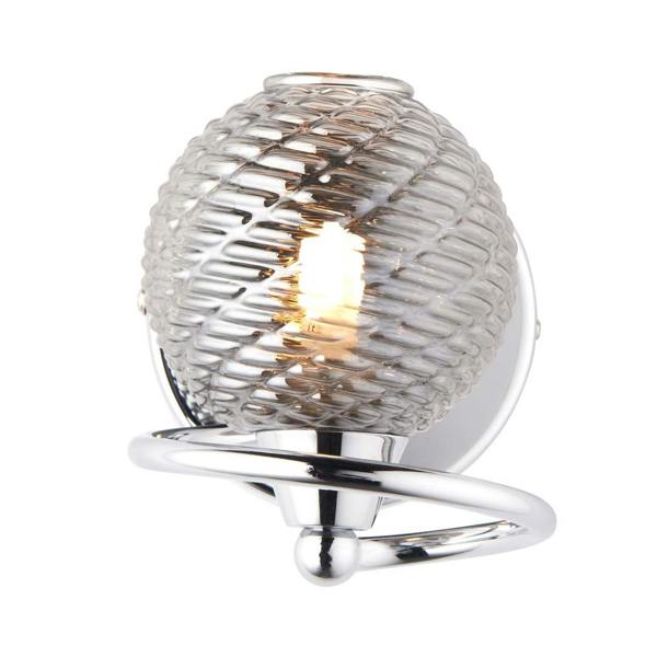 Pagazzi Lighting Twine Polished Chrome Wall Light