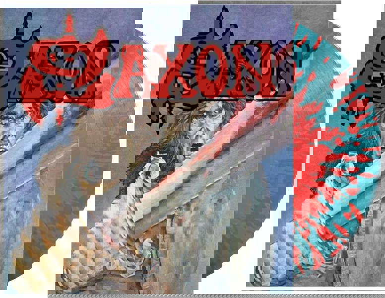 Saxon 'Saxon' Limited Edition Splatter LP Vinyl