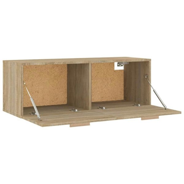 Berkfield Wall Cabinet Sonoma Oak 100x36.5x35 cm Engineered Wood