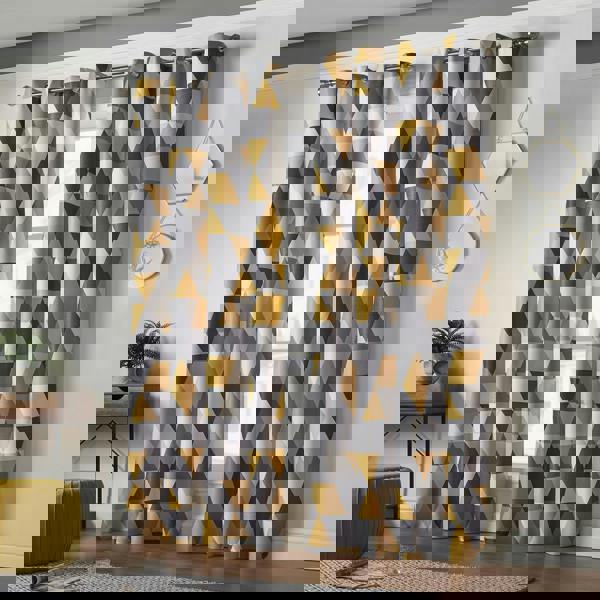 Luxury Living Mal Room Darkening Ring Top Curtains