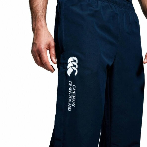 Canterbury Mens Open Hem Stadium Pant Tracksuit Bottoms Navy