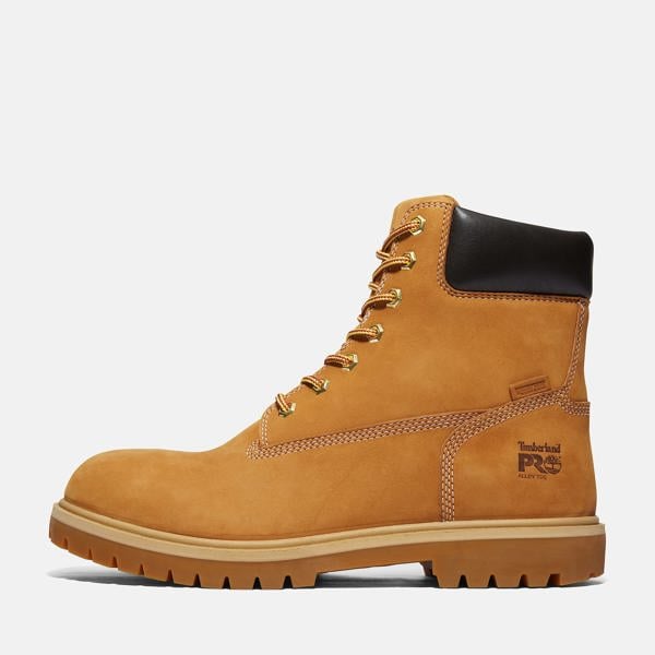 Timberland Pro 6" Iconic Waterproof Safety Work Boots -  Wheat