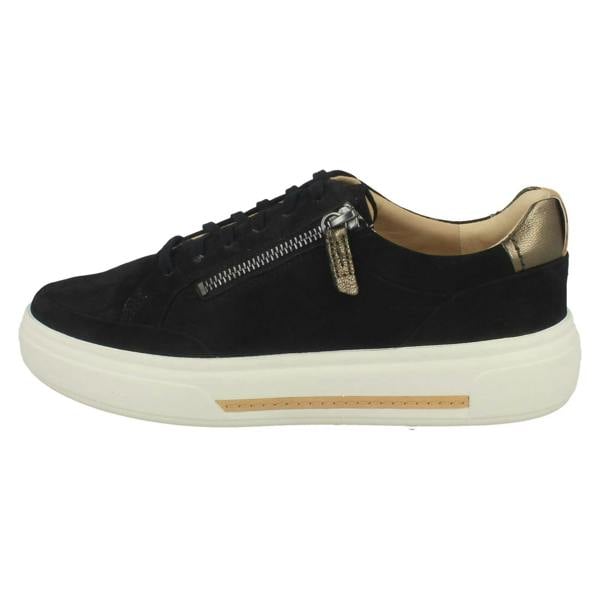 Clarks Ladies Clarks Casual Trainers Hollyhock Zip