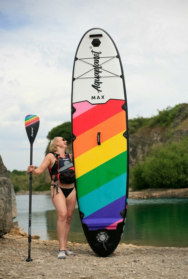 Aquaplanet MAX 10’6″ Inflatable Paddle Board Package - Prism