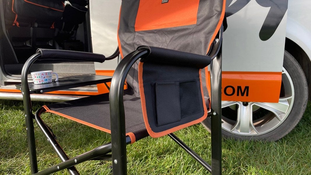 Directors Chair Orange & Black OLPRO