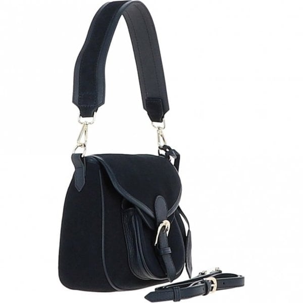 Ashwood Flap Over Suede Handbag