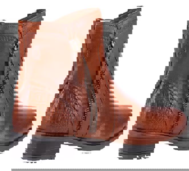 Hush Puppies Scarlett Womens Smart Casual Zip-Up Ankle Boots