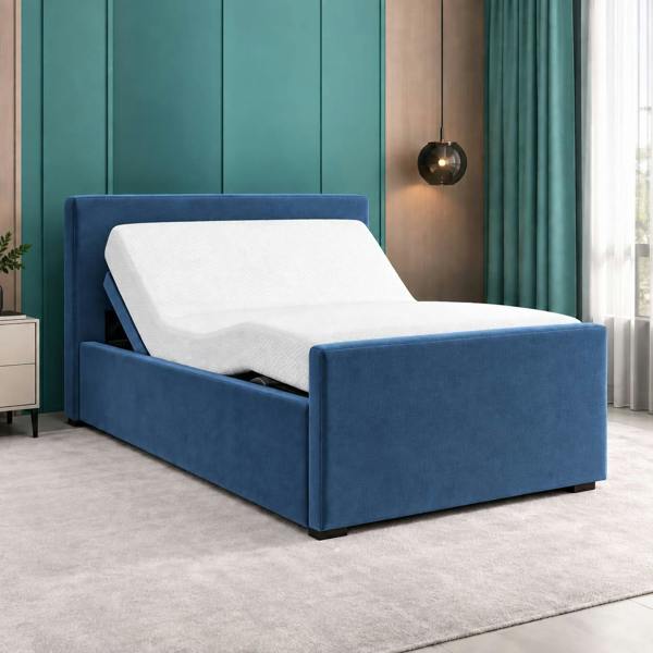 Paradise Beds Luxury Electric Mobility Electric Adjustable Bed With Memory Mattress