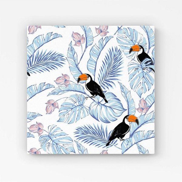 Warren Reed Tropical Toucan Canvas