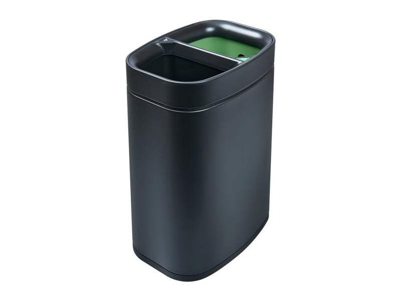 Corby Newport Dual Recycling Bin in Black