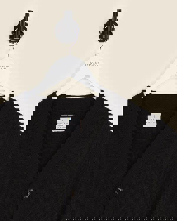 Larsson & Co Milano Knit V-Neck Cardigan