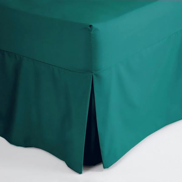 Belledorm Easycare Percale Fitted Valance - Jade - 
