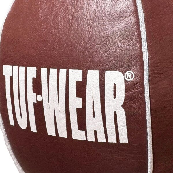 Tuf Wear Oxblood Leather Peanut Double End Bag