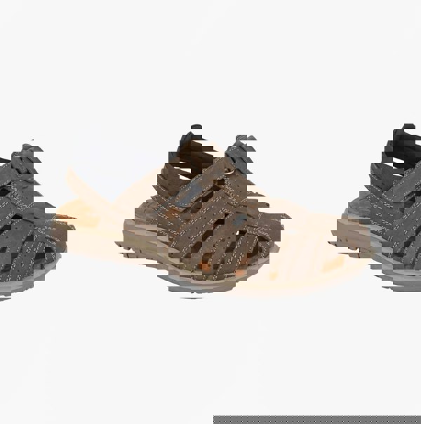 Roamers M416B Mens Sandals Brown