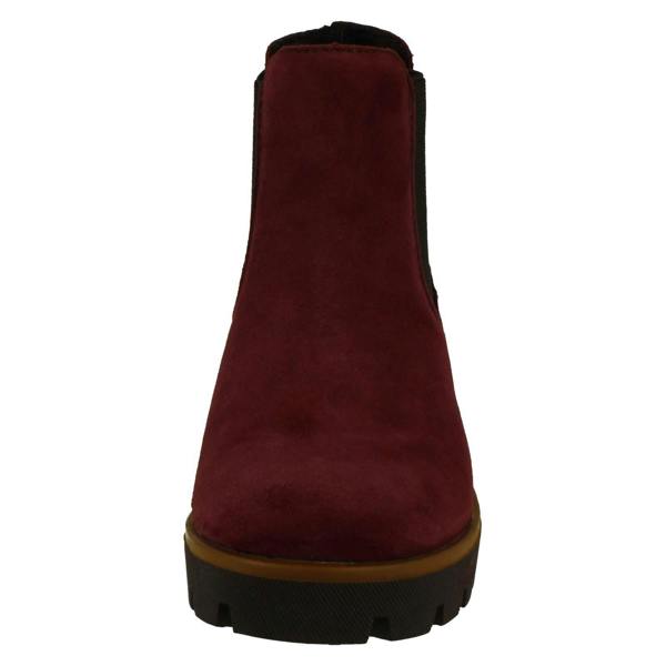 Rieker Ladies Rieker Chunky Gusset Detailed Heeled Ankle Boots 79265