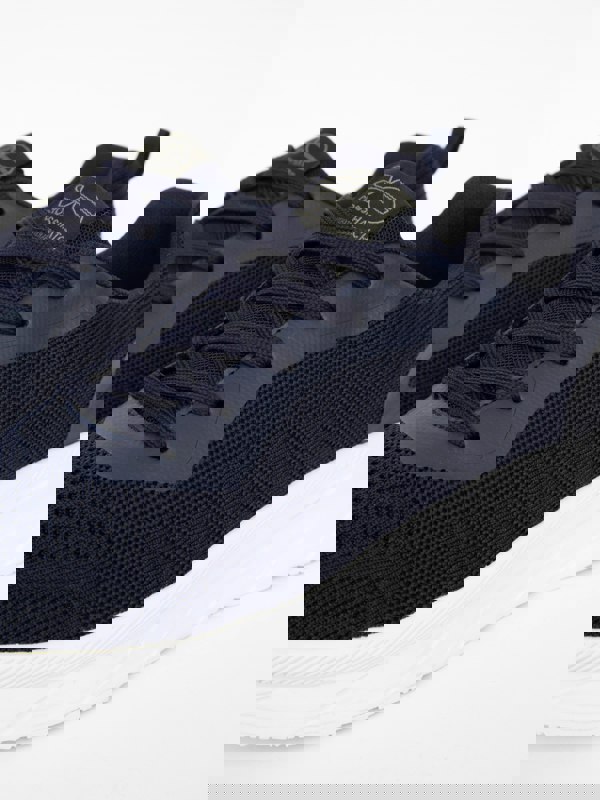 Crosshatch Lennart Trainers Navy/White