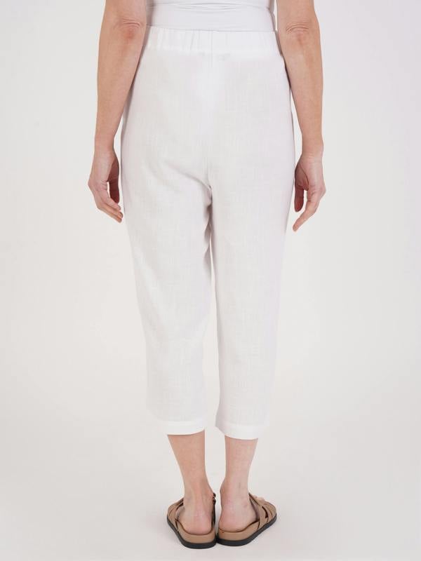 TIGI Relaxed Patch Pocket Trouser - White