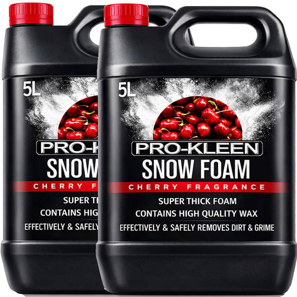 ProKleen 10L of Pro-Kleen Cherry Snow Foam with Wax Super Thick & Non-Caustic Foam