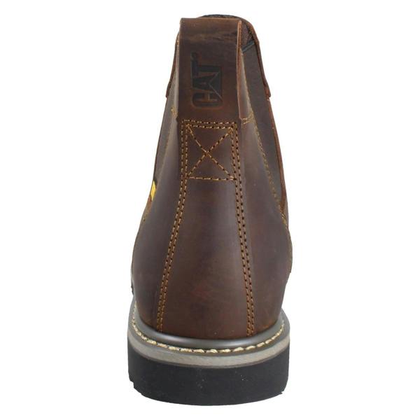 Caterpillar Mens Caterpillar Steel Toe Cap Wide Leather Boots - Power Plant Dealer P725038