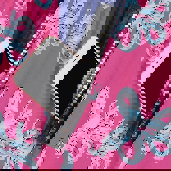 Randy Cow Matching Father & Son Octopus Swim Shorts with Waterproof Pocket