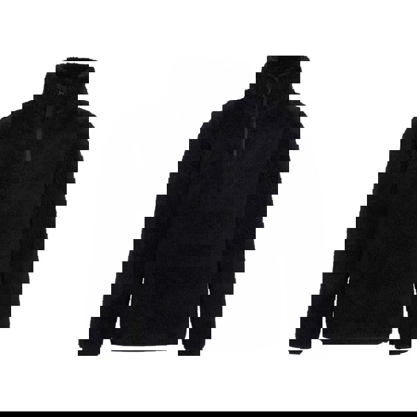 Mountain Warehouse Childrens/Kids Teddy Half Zip Fleece Top - Black