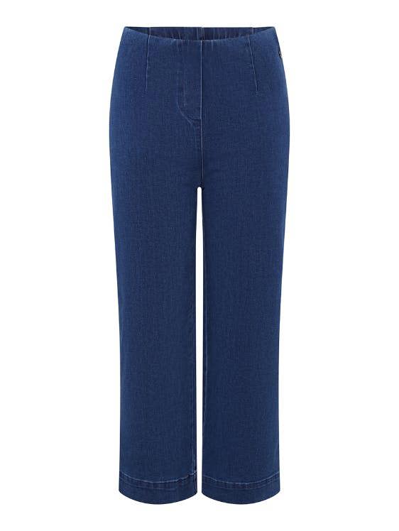PennyPlain Wide Cropped Jegging - Stone
