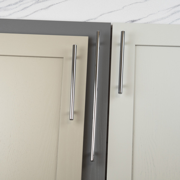 Handle & Home Polished Chrome Bar Handles