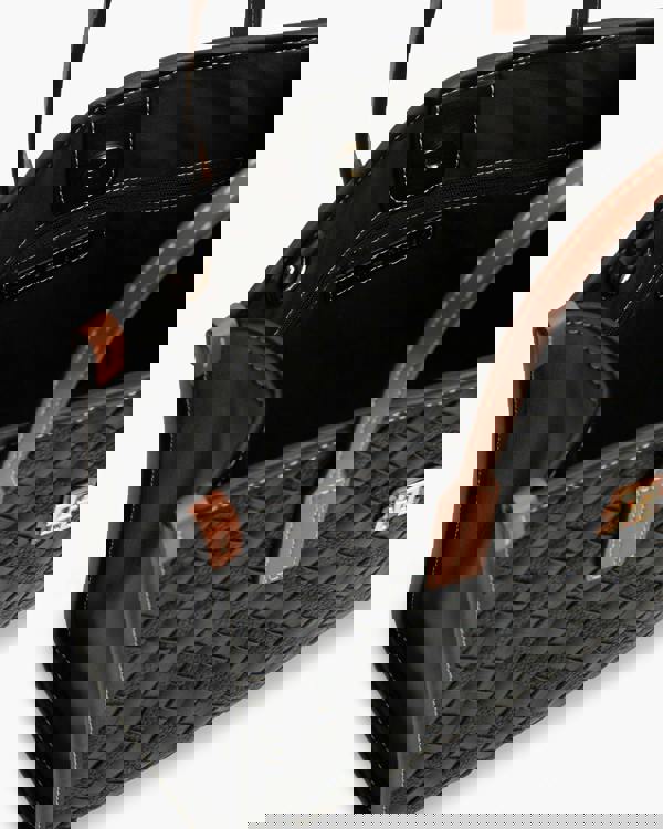 Tommy Hilfiger TH City Womens Mini Tote Bag - Black Mix