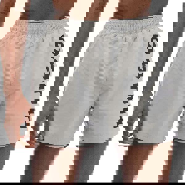 Hugo Mens Abas Logo Swim Shorts - Grey - 