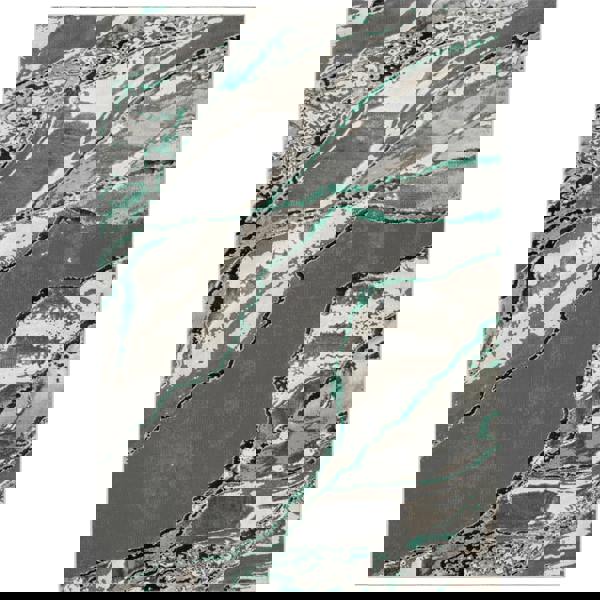 Smart Living Parma Modern Shimmer Rug - Emerald