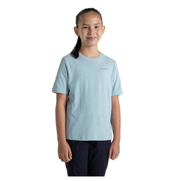 Craghoppers Childrens/Kids Ellis Whale Shark T-Shirt - Sky Blue - 