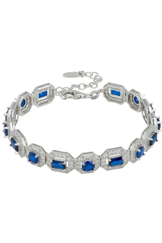 Latelita Whistledown Sapphire Gemstone Bracelet Silver