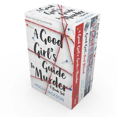 Holly Jackson A Good Girl's Guide to Murder 4 Book Box-Set (A Good Girl's Guide to Murder, Good Girl Bad Blood, As Good As Dead, Kill Joy)