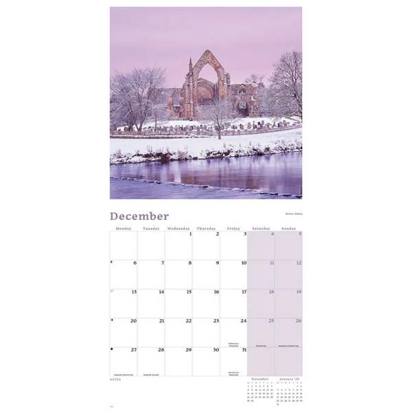 Yorkshire Dales National Park Calendar 2027, Wall Calendars, Month To View, Travel, Gift