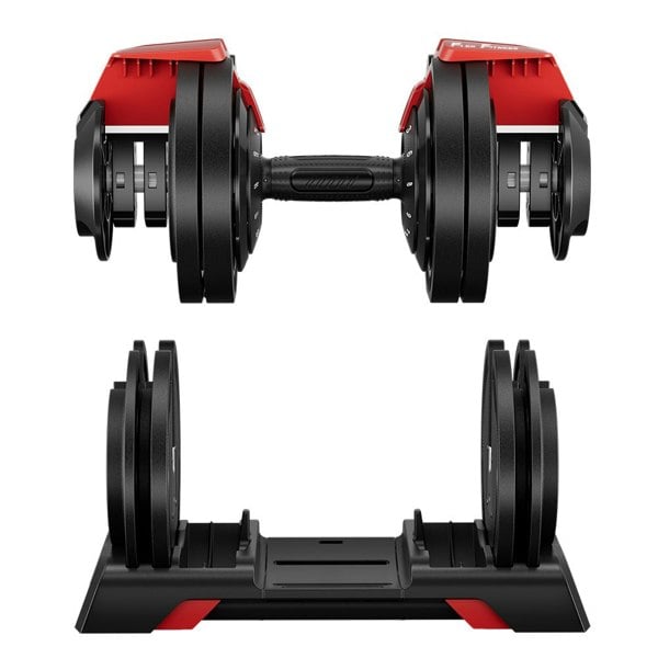 Flex Fitness Quick-Select Adjustable Dumbbell Pair (3-24kg)