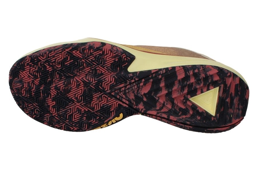 Nike Zoom Freak 5 Mens Basketball Trainers Dx4985  200 - Fossil Stone Celestial Gold 200 - Photo 4