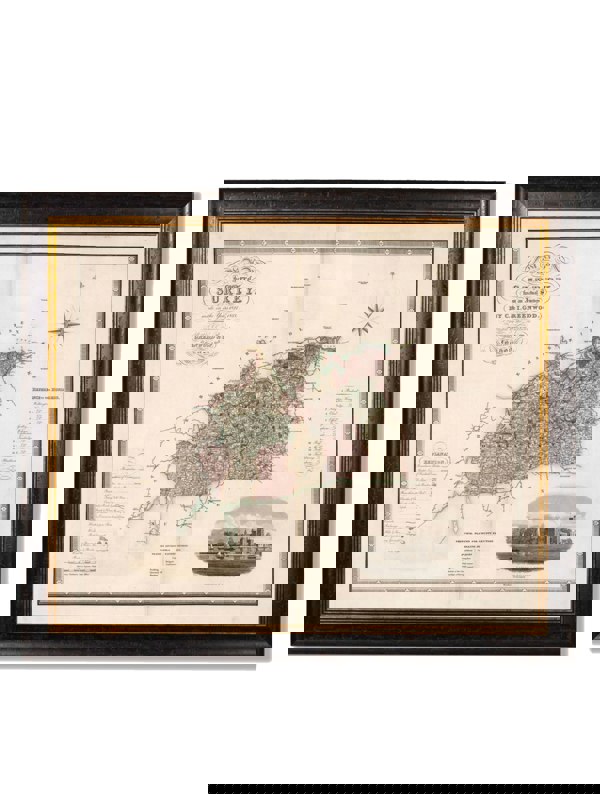 Exceptional Art c.1830 County Maps of England