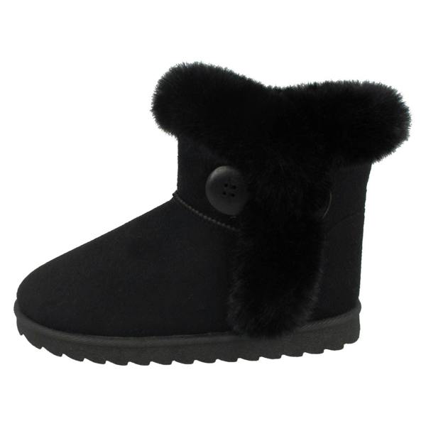 Spot On Girls Spot On Fur Trim/Lined Ankle Boots H4142