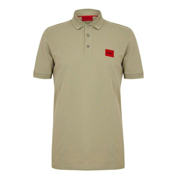 Hugo Mens Deruso Polo Shirt - Dark Green - 