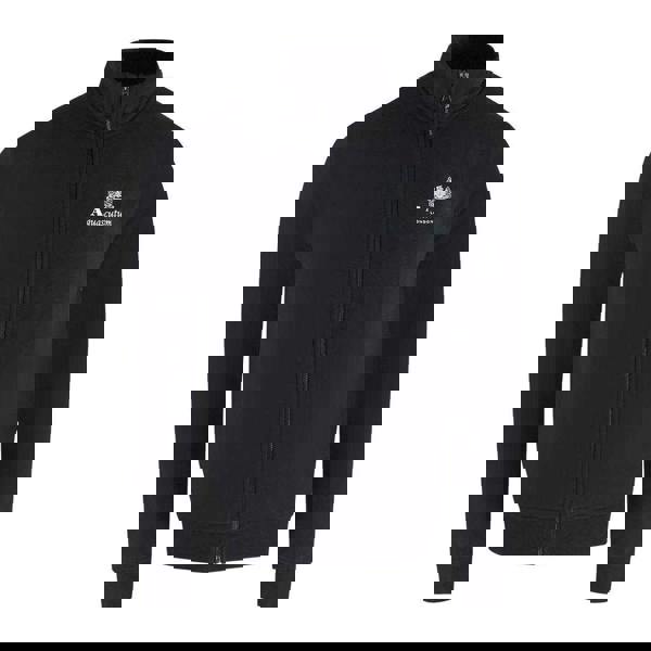 Aquascutum Unisex Adult Full Zip Active Sweatshirt - Black - 