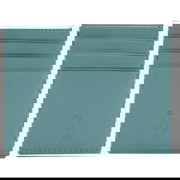 Mala Leather Origin Plain Leather Card Holder with Zip Pocket