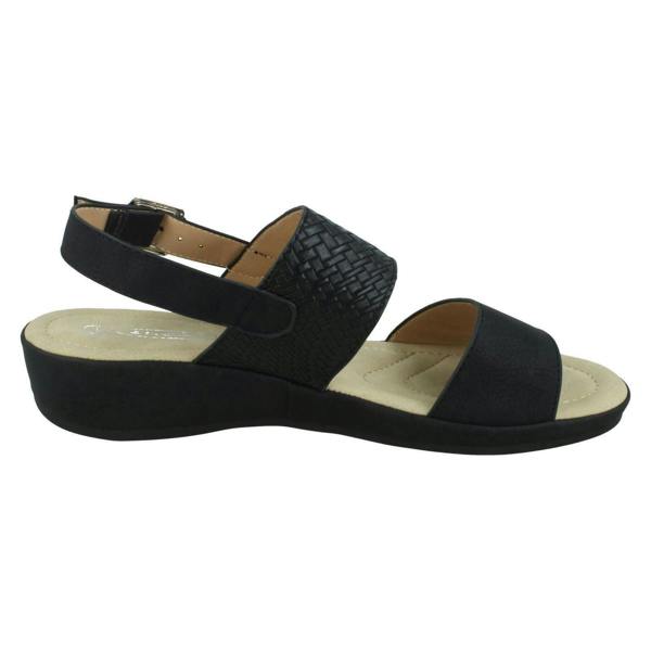 Spot On Ladies Spot On Low Wedge Mules F00287