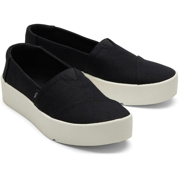 TOMS Verona Textile Women's Black Trainers